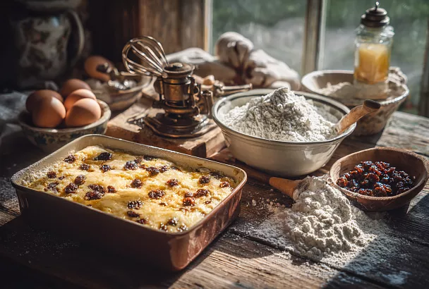 Творожная запеканка-пудинг: нежная и воздушная