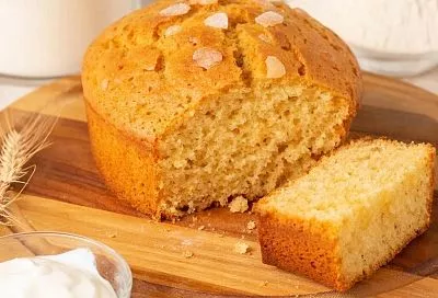 Дома вкуснее: нежнейший кекс «Сметанник» практически  из двух ингредиентов