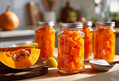 Консервированная тыква в банке: простой способ сохранить урожай на год