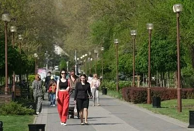 Температура воздуха превысит климатическую норму в Краснодарском крае 9 мая