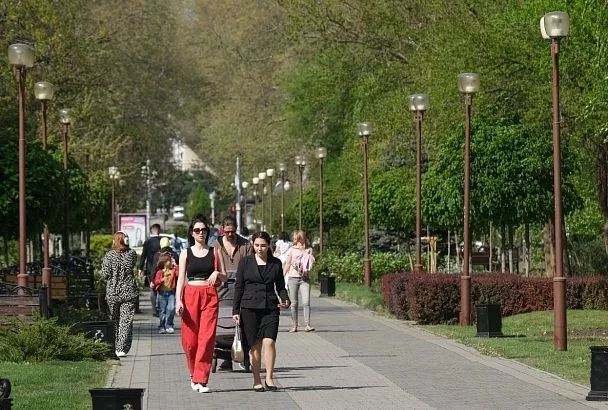 Температура воздуха превысит климатическую норму в Краснодарском крае 9 мая