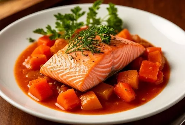 Техника су-вид стала доступной: готовим лосось в мультиварке