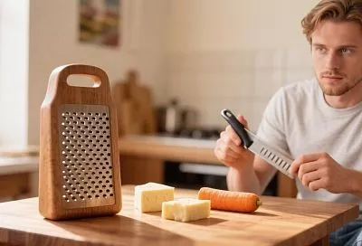 Как быстро вернуть остроту кухонной терке: 3 простых метода