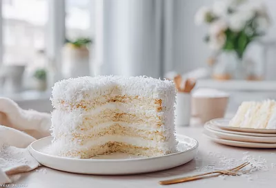 Нежнейший торт «Рафаэлло»: кокосовый рай за 30 минут — тает во рту