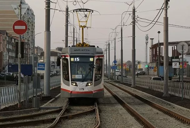 Движение трамваев по улице Московской в Краснодаре восстановлено