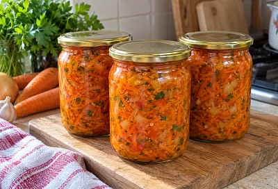 Морковный салат на зиму, который не залеживается: к картошке, гречке и макаронам
