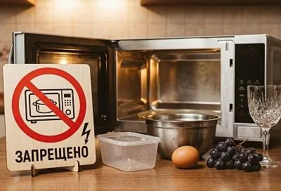 Что нельзя греть в микроволновке: от пластика до винограда