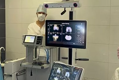 В Новороссийске впервые провели операцию с применением хирургического робота CORI