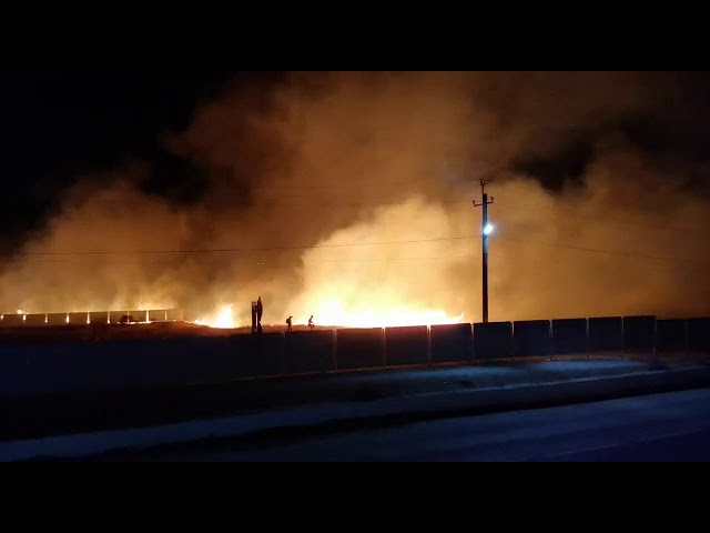 Пожар в Южной Озереевке