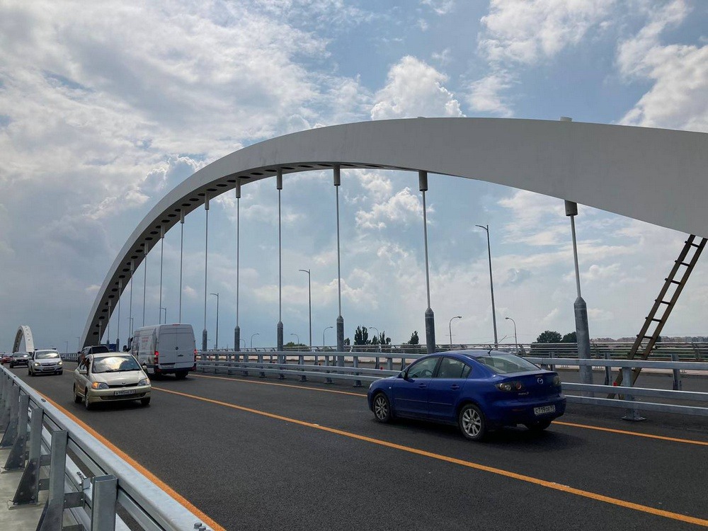 Строительство Яблоновского моста велось в рамках национального проекта «Безопасные качественные дороги».