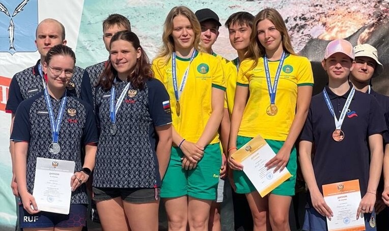 Сборная Кубани завоевала три медали на чемпионате России по подводному спорту