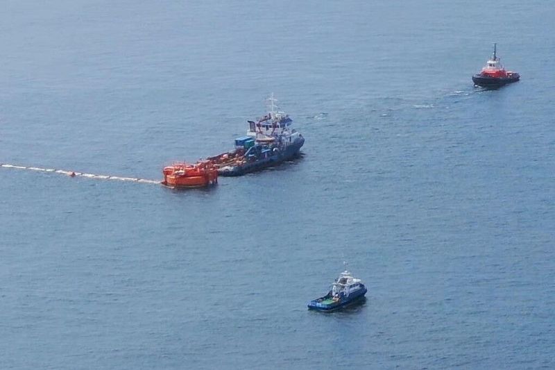 За разлив нефти в море под Новороссийском КТК оплатит штраф в 5,3 миллиарда рублей 