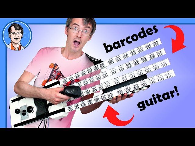 This GUITAR only has Barcodes!