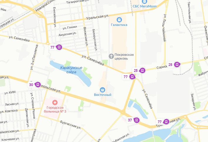 Маршрутки Краснодара появились в Яндекс.Картах