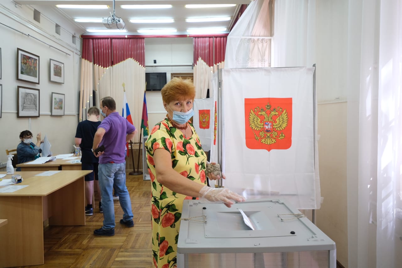 В краснодарском крае были выборы
