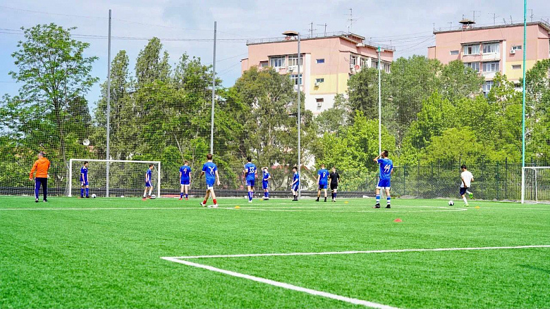В Сочи откроют четыре новых футбольных поля