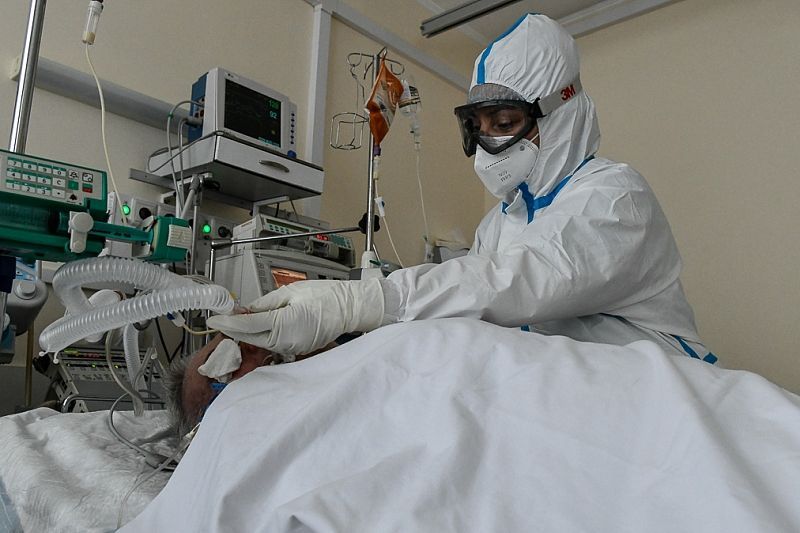 Ковидный госпиталь развернули на базе психиатрической больницы в Краснодаре