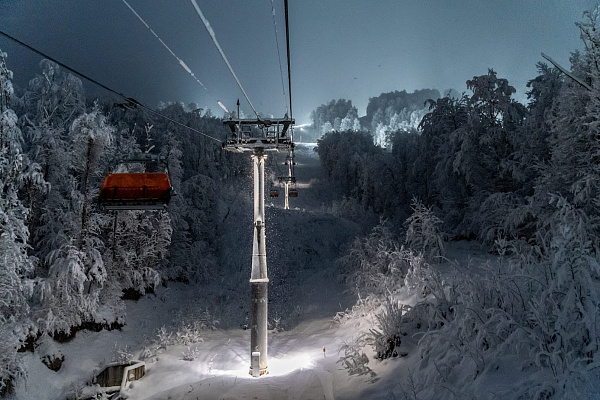 На горнолыжные курорты Сочи обрушатся снегопады