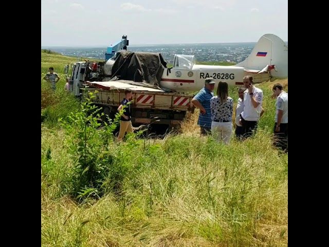 В Краснодарском крае совершил жесткую посадку легкомоторный самолет