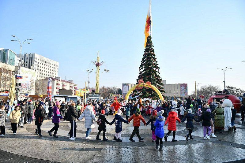 Новый год в Краснодаре: куда сходить с детьми в праздничные дни