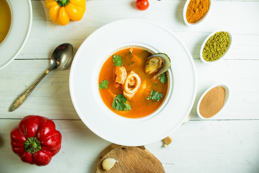 Суп с мидиями, полезный для фигуры и укрепления семейных уз