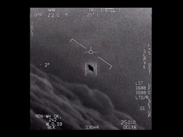 Pentagon releases video purported to show UFOs hurtling through the air