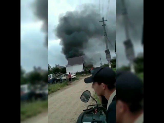 Взрыв газа в хуторе Ленина