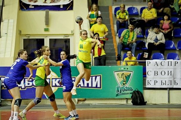 ГК «Кубань» одержала победу над «Динамо-Синарой» со счетом 40:23