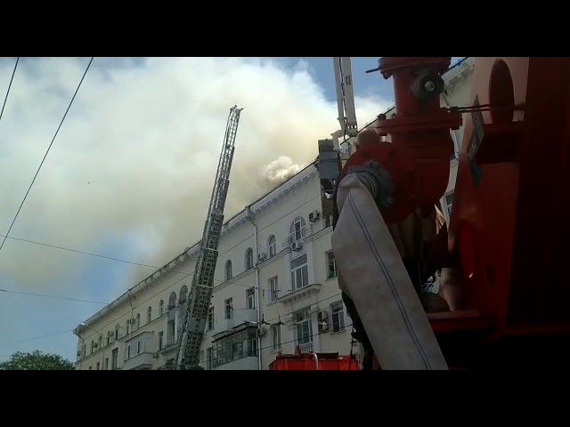 4  июля, пожар на улице Мира, Краснодар