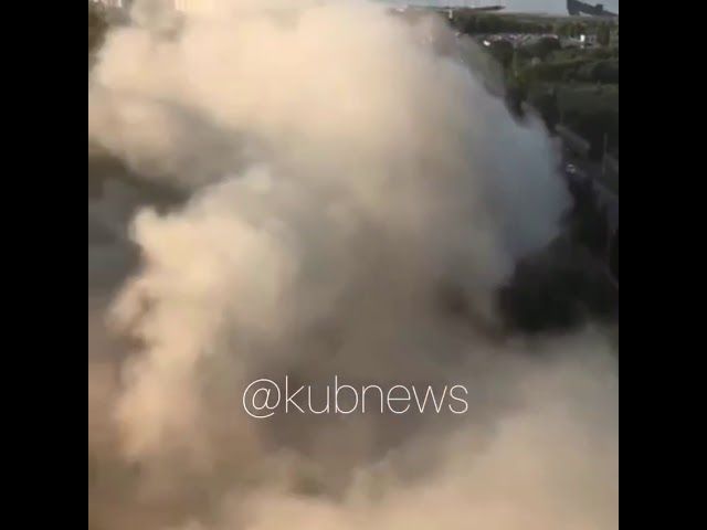 Пожар в Новороссийске, 9 июня