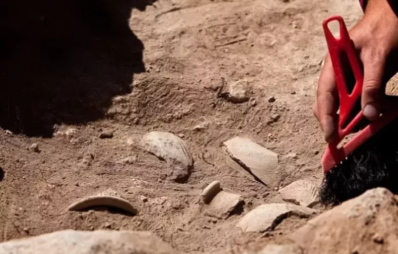 Археологи обнаружили в Адыгее уникальную древнюю амфору на рюмкообразной ножке
