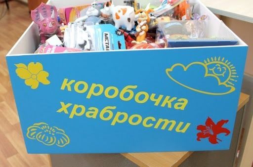 «Коробки храбрости» с игрушками передали сторонники «Единой России» юным пациентам в Краснодаре