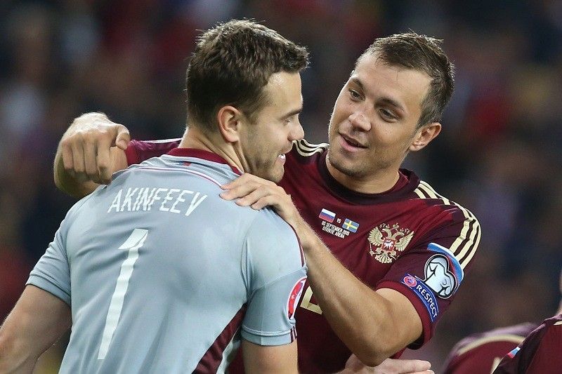 Россияне называют лучшими игроками ЧМ-2018 Акинфеева и Дзюбу