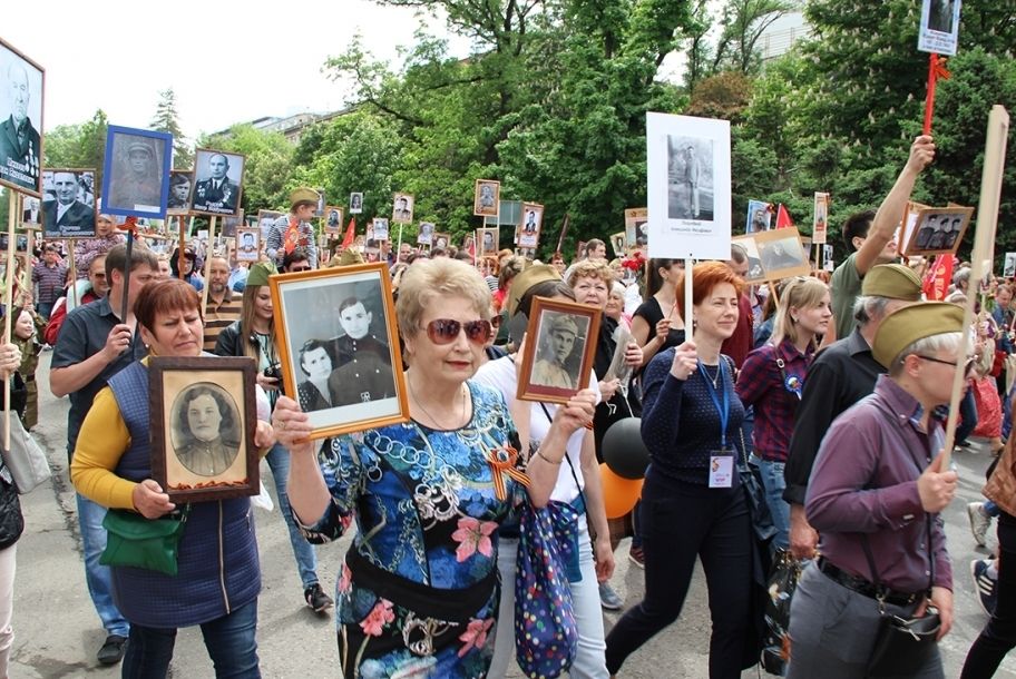 Бессмертный полк 2018 в Краснодарском крае объединит более 500 тысяч человек.