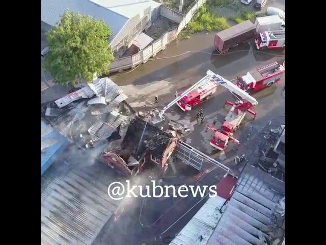 Пожар в ТД Северяне, Краснодар