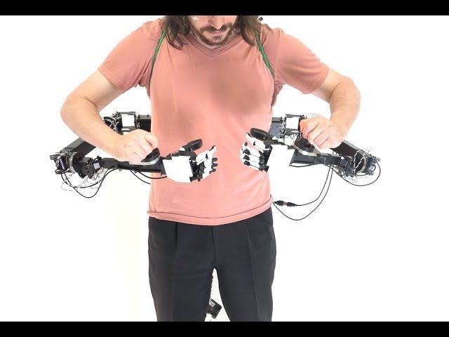 Siggraph Asia 2019 - Co-Limbs : An Intuitive Collaborative Control for Wearable Robotic Arms