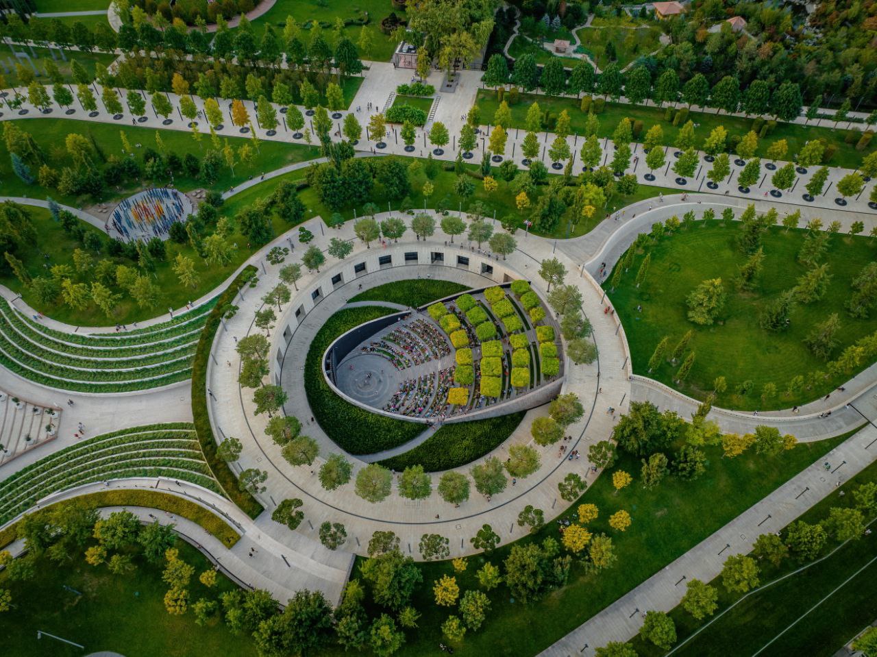Парк Галицкого в Краснодаре японский сад