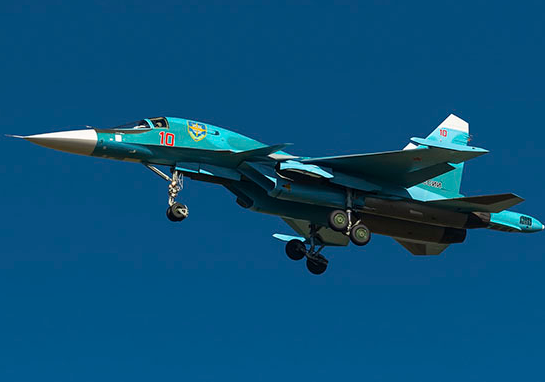 Российские Су-34 ударили бомбами по пунктам управления беспилотниками ВСУ