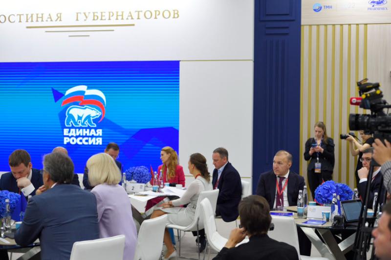 Глава Адыгеи принял участие в работе площадки «Единой России» на ПМЭФ