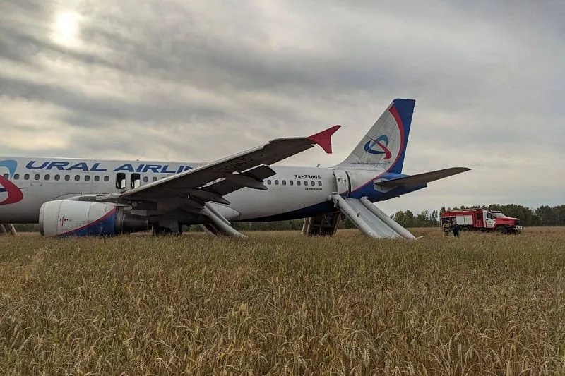 Пассажиры аварийно севшего в поле самолета рейса Сочи - Омск разъезжаются по пунктам назначения