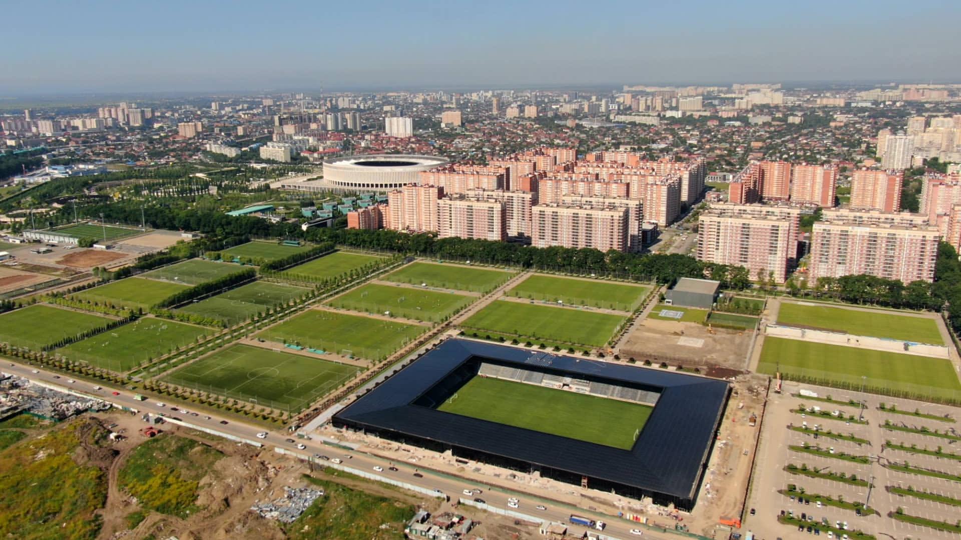 Новый стадион Академии ФК Краснодар