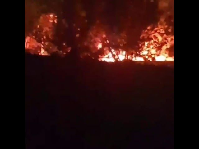 В Новокубанске сгорели два автомобиля