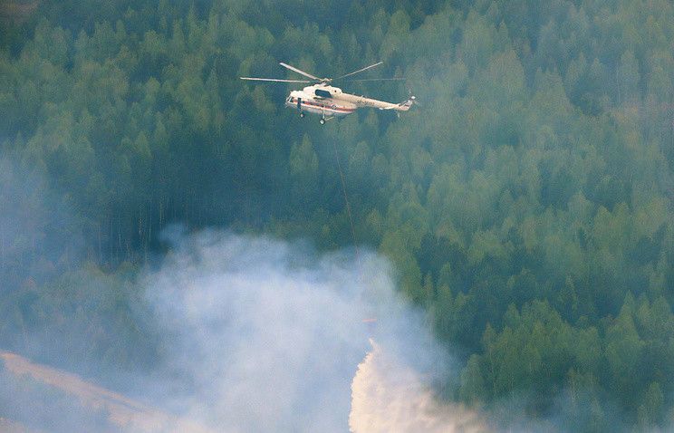 Кубанская авиация помогает ликвидировать крупный природный пожар в Ростовской области