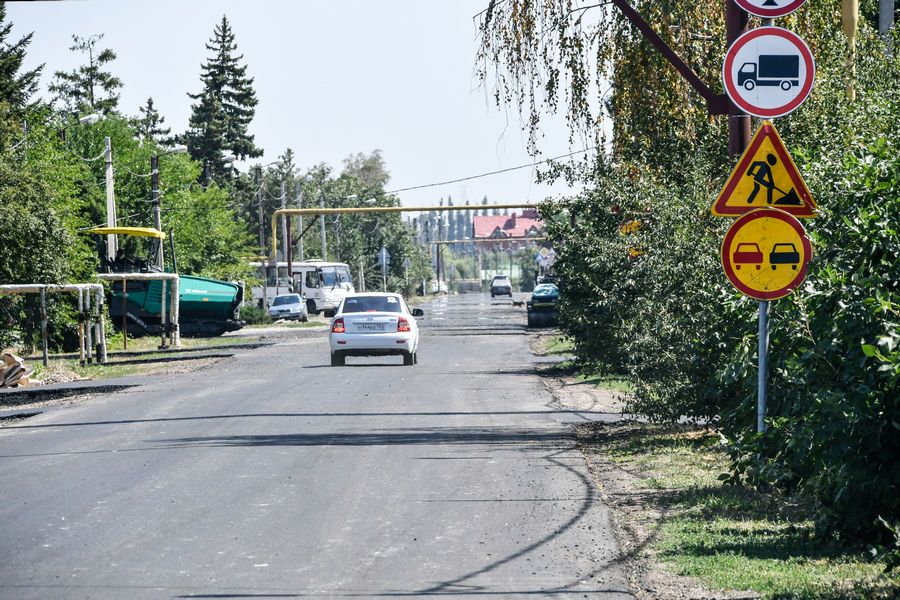 улица Главная в поселке Водники