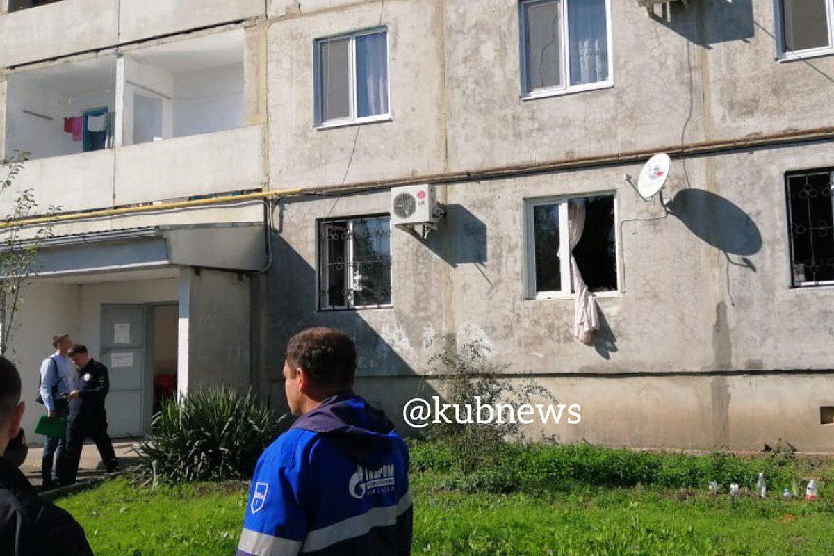 Опубликовано видео с места вспышки газа в многоквартирном доме в Краснодарском крае