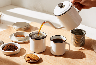 Засыпаю кофе в кипяток и варю по-ковбойски — получается самый гладкий и вкусный кофе без горечи!