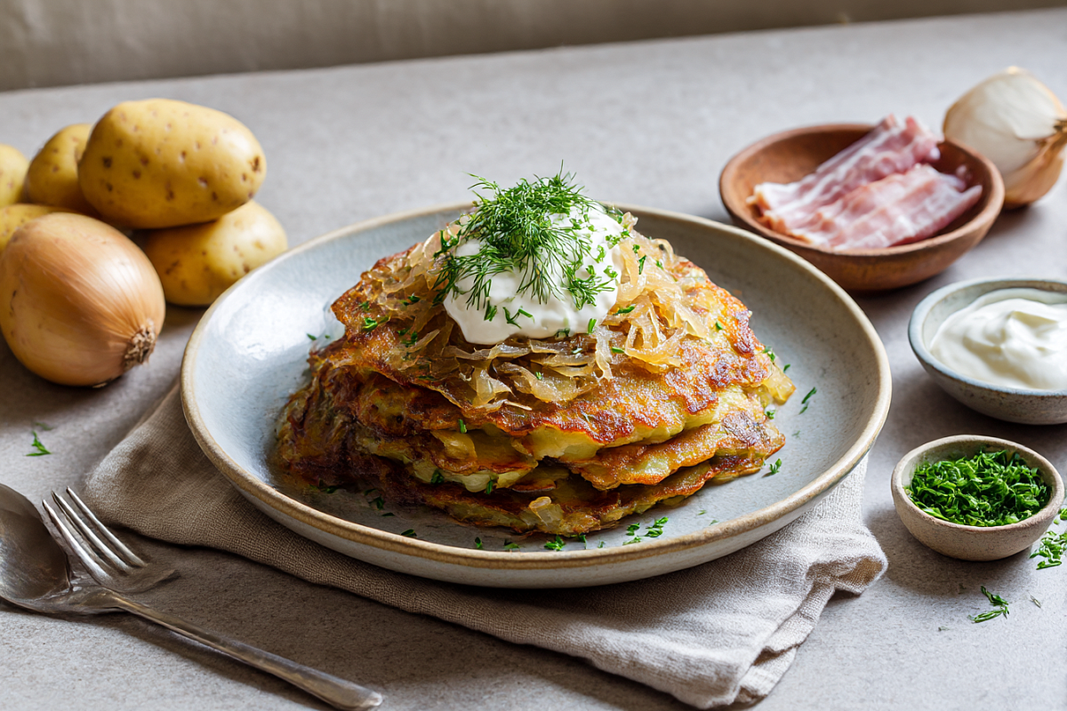 Мясные драники: картофель и свинина в одном сытном блюде