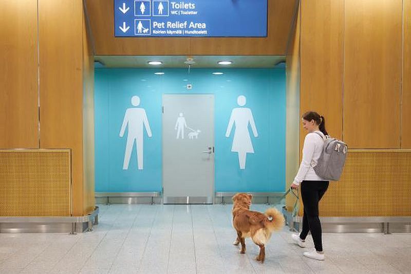 В Европе в общественных местах появились туалеты для домашних животных
