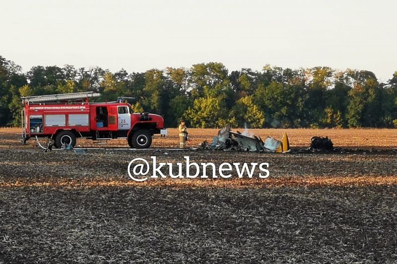 Учебный самолет Л-39 потерпел крушение в Краснодарском крае. Летчики катапультировались 