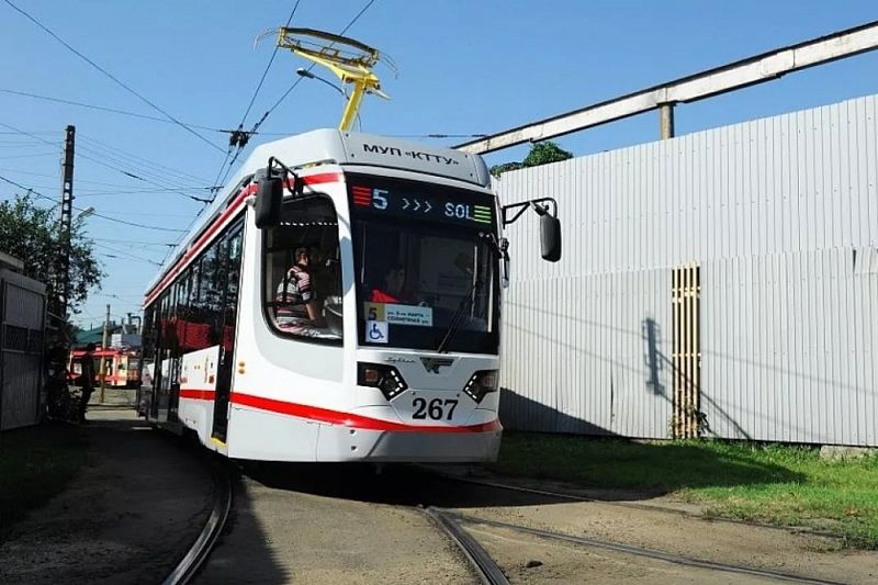 В 2023 году в Краснодар поступят 40 новых трамваев 